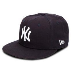 Czapka z daszkiem New Era. Niebieskie czapki damskie New Era, bez wzorów. Za 129.99 zł.