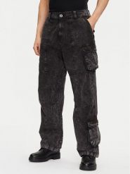 Alpha Industries Jeansy Canvas Acid Pant 156212 Czarny Regular Fit. Czarne jeansy męskie Alpha Industries, z bawełny. Za 249.99 zł.