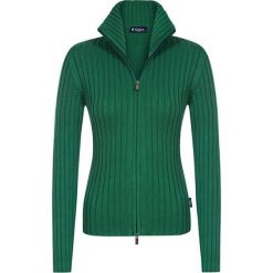 Kardigan w kolorze khaki. Brązowe kardigany damskie Denim Culture, l, bez wzorów, z bawełny, bez kołnierzyka. W wyprzedaży za 139.95 zł.