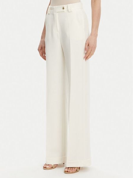 Maryley Spodnie materiałowe 25EB537/M26/43VA Écru Regular Fit. Spodnie materiałowe damskie Maryley, bez wzorów, z materiału. Za 269.99 zł.