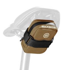 Torba rowerowa podsiodłowa mała. Fioletowe torby na ramię męskie ROCKBROS, z materiału, małe. Za 88.99 zł.