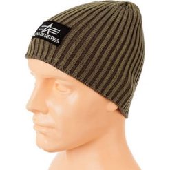 Czapka unisex Heavy Rib Beanie 22 zielona (153901-22). Czapki męskie Alpha Industries. Za 195.01 zł.