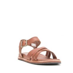 Buty eleganckie damskie Kamik Sadie. Brązowe obuwie trekkingowe damskie Kamik, z gumy, bez zapięcia. Za 351.75 zł.