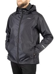 Kurtka przeciwdeszczowa męska Viking Rainier Man. Czarne kurtki sportowe męskie Viking, l, bez wzorów, z materiału, bez kaptura, rowerowe. Za 153.99 zł.