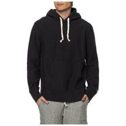 Bluza sportowa męska Champion 217449T059NAVY. Czarne bluzy sportowe męskie Champion, l, bez wzorów, z kapturem. Za 343.00 zł.
