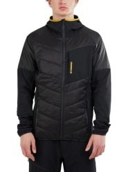 Kurtka softshell męska Fundango Gaara Hybrid. Czarne kurtki sportowe męskie FUNDANGO, m, bez wzorów, z materiału, bez kaptura, trekkingowe. Za 499.00 zł.