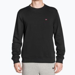 Bluza męska Napapijri Balis Crew Sum 2. Czarne bluzy męskie Napapijri, m, bez wzorów, bez ramiączek, bez kaptura. Za 199.99 zł.