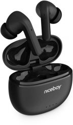 Niceboy Słuchawki BT NICEBOY Hive PINS 3 ANC Black. Czarne słuchawki bezprzewodowe Niceboy. Za 188.90 zł.