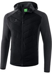 Pikowana kurtka Erima Function Black Junior. Czarne kurtki męskie Erima, bez wzorów, z materiału, sportowe. Za 322.50 zł.