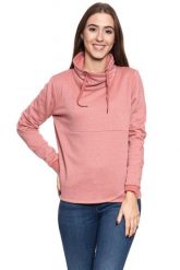BLUZA MUSTANG Bella W Glitter 1009090 8187. Czerwone bluzy damskie Mustang, s, bez wzorów, bez ramiączek, bez kaptura. W wyprzedaży za 59.99 zł.