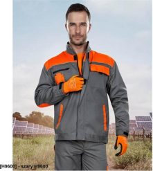 Ardon Bluza kieszenie % poliester % bawełna g/m szary H9600 58. Szare bluzy męskie Ardon, m, bez wzorów, z bawełny, bez ramiączek, bez kaptura. Za 92.51 zł.