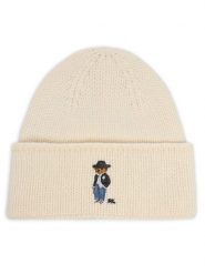 Polo Ralph Lauren Czapka 455P23854002 Kremowy. Białe czapki damskie Polo Ralph Lauren, na zimę, bez wzorów, z wełny. Za 419.99 zł.