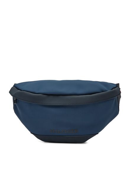 Tommy Hilfiger Saszetka nerka Monotype Pu Bumbag AM0AM12603 Granatowy. Niebieskie saszetki i nerki męskie Tommy Hilfiger, bez wzorów, ze skóry. Za 199.99 zł.