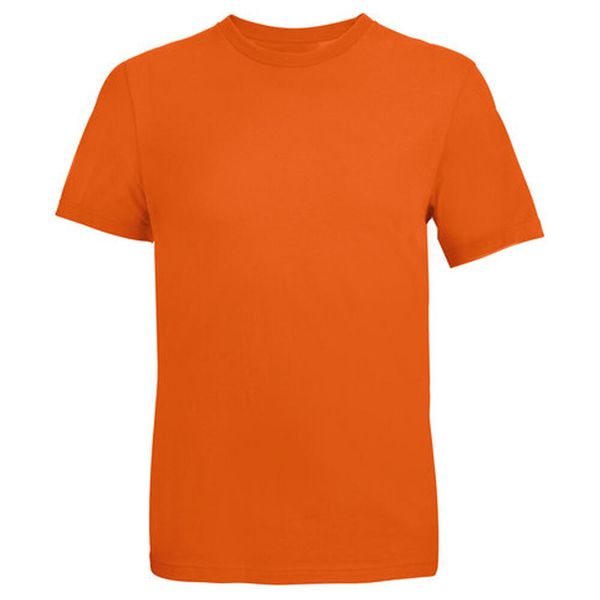 Koszulka Z Okrągłym Dekoltem Dla Dorosłych Unisex Tuner. Brązowe bluzki damskie SOL'S, s, bez wzorów, sportowe, bez kołnierzyka, bez ramiączek. Za 48.99 zł.