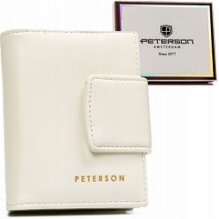Portfel damski Peterson PTN 42329-F8 biały. Białe portfele damskie Peterson. Za 59.99 zł.