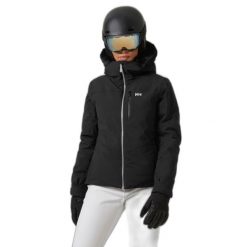 Kurtka Narciarska damska Helly Hansen W Valdisere 2.0 Jacket. Czarne kurtki sportowe damskie Helly Hansen, na zimę, xl, bez wzorów, bez ramiączek, bez kaptura, narciarskie. W wyprzedaży za 1,679.00 zł.