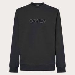 Oakley Bluza Embroidered B1B Crew Foa405445-02E. Czarne bluzy męskie Oakley, m, bez wzorów, casualowe, bez ramiączek, bez kaptura. Za 187.99 zł.