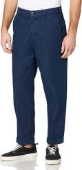 LEE RELAXED CHINO MĘSKIE SPODNIE JEANSOWE JEANSY DŻINSY RINSE L73NKE36 112120721. Eleganckie spodnie męskie Lee, bez wzorów, z jeansu. Za 209.99 zł.