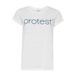 Klasyczna koszulka damska Protest. Białe koszulki sportowe damskie Protest, bez wzorów, bez ramiączek. Za 144.00 zł.