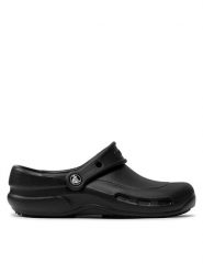 Crocs Klapki Bistro 10075 Czarny. Czarne klapki damskie Crocs, bez wzorów, z tworzywa sztucznego, bez zapięcia. Za 159.99 zł.