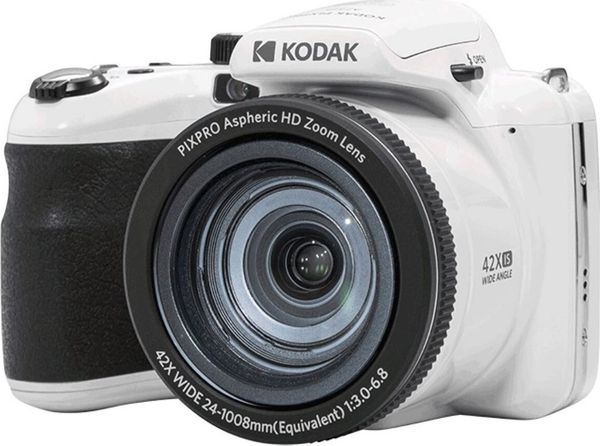 Aparat cyfrowy Kodak Kodak Astro Zoom AZ425 1/2.3" 20,68 MP BSI CMOS 5184 x 3888 px Czarny, Biały. Aparaty kompaktowe Kodak. Za 1,221.99 zł.