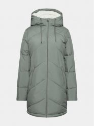Roxy Płaszcz zimowy Better Weather Jckt ERJJK03567 Zielony Regular Fit. Zielone płaszcze damskie Roxy, na zimę, m, bez wzorów, z syntetyku, bez kołnierzyka, bez kaptura. Za 389.99 zł.