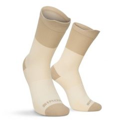 Skarpety za kostkę do biegania w terenie Trekking Siroko Pindos Stone. Brązowe skarpety męskie SIROKO, bez wzorów, z materiału. Za 42.00 zł.