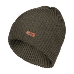 Czapka Unisex Dla Dorosłych Dornan Beanie. Zielone czapki damskie Trespass, bez wzorów, sportowe. Za 54.99 zł.