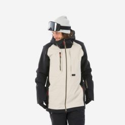 Kurtka snowboardowa męska Dreamscape SNB 900 UP. Brązowe kurtki sportowe męskie DREAMSCAPE, na zimę, m, bez wzorów, z materiału, bez kaptura, narciarskie. W wyprzedaży za 549.99 zł.
