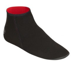 Skarpety surfingowe Olaian MID 100 z neoprenu 2 mm. Czarne skarpetki damskie OLAIAN, bez wzorów, z neoprenu. Za 89.99 zł.