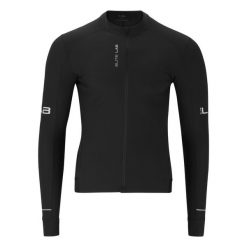 Dżersej z długim rękawem Elite Lab Elite X1. Czarne bluzy męskie ELITE LAB, bez wzorów, z dżerseju, sportowe, bez ramiączek, bez kaptura. Za 365.00 zł.