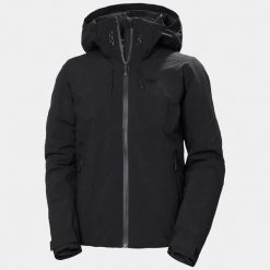Kurtka Narciarska damska Helly Hansen W Alphelia Infinity Jacket. Czarne kurtki sportowe damskie Helly Hansen, na zimę, m, bez wzorów, bez ramiączek, bez kaptura, narciarskie. W wyprzedaży za 1,729.00 zł.