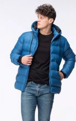 Męska kurtka zimowa puchowa pikowana z kapturem Hi-tec Diorro rozmiar XL. Kurtki męskie Hi-tec, na zimę, m, bez wzorów, z puchu, z kapturem. Za 248.88 zł.