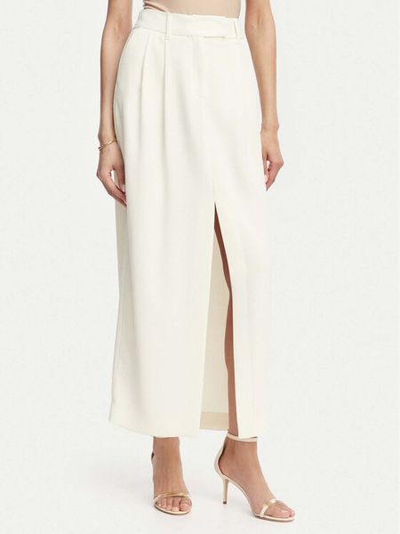 Marella Spódnica maxi Strenna 2613101013 Écru Regular Fit. Białe spódnice damskie Marella, bez wzorów, z syntetyku, maxi. Za 469.99 zł.