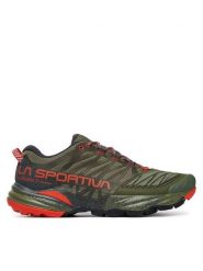La Sportiva Buty do biegania Akasha II ZFRS066E47R24 Czarny. Zielone buty sportowe męskie La Sportiva, bez wzorów, z materiału, bez zapięcia, do biegania. Za 769.99 zł.