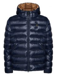 Blauer Kurtka przejściowa 25WBLUC02079 Granatowy Regular Fit. Niebieskie kurtki męskie Blauer, m, bez wzorów, z syntetyku, bez kaptura. Za 1,139.00 zł.