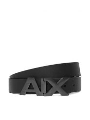 Armani Exchange Pasek 951058 CC505 M8307 Czarny. Czarne paski męskie Armani Exchange, ze skóry. Za 299.99 zł.