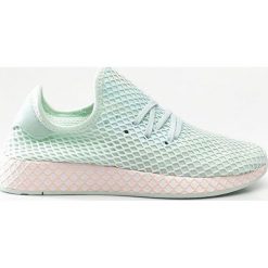 Sneakersy zielone Adidas Deerupt Runner W CG6841 - zielony. Zielone obuwie sportowe damskie Adidas, bez wzorów, bez zapięcia. Za 279.99 zł.