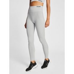 Legging damskie bezszwowe żebrowanie Hummel Mt Rest. Szare spodnie dresowe damskie Hummel, bez wzorów, z dresówki, casualowe. Za 177.00 zł.
