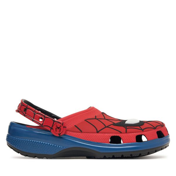 Klapki Crocs. Czerwone klapki męskie Crocs, bez wzorów, bez zapięcia. Za 299.99 zł.