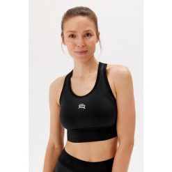 Stanik sportowy biegowy Rough Radical Sports Bra Icon Run. Białe bielizna sportowa damska ROUGH RADICAL, s, bez wzorów, bez ramiączek, do biegania. Za 129.90 zł.