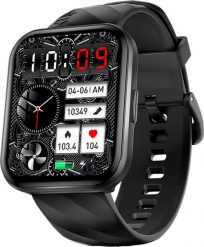 Smartwatch Kumi KU6 Meta Czarny (KU-KU6M/BK). Czarne zegarki smartwatch Kumi, bez wzorów. Za 174.57 zł.