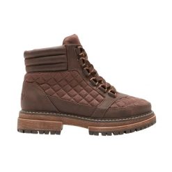 Buty zimowe damskie Roxy Qwinn trapery. Brązowe trapery damskie Roxy, bez zapięcia. Za 300.00 zł.