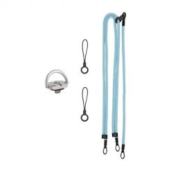 Wielofunkcyjny pasek na szyję Sunnylife GS022 do Pocket 3 (niebieski). Niebieskie zegarki sportowe SunnyLife, bez wzorów. Za 38.00 zł.