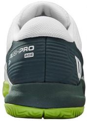 Wilson WILSON tenisowe obuwie męskie RUSH PRO ACE White/Ponderosa/JasmineGreen. Białe buty sportowe męskie Wilson, bez wzorów, bez zapięcia, tenisowe. Za 332.40 zł.