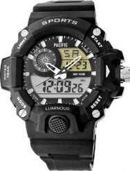 Zegarek Zegarek Męski Pacific 340AD-1 5BAR Unisex. Zegarki męskie NoName, bez wzorów. Za 63.00 zł.