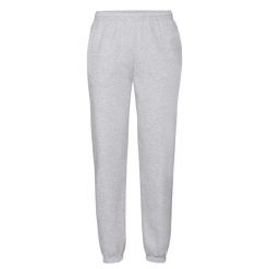 Spodnie Do Biegania Unisex Dla Dorosłych Classic 260 Z Elastycznymi Mankietami. Szare spodnie sportowe damskie fruit of the loom, bez wzorów, do biegania. Za 107.99 zł.