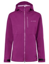 Kurtki Damskie All Year Elope Softshell Jacket II. Czerwone kurtki sportowe damskie Vaude, na jesień, s, bez wzorów, z materiału, bez ramiączek, bez kaptura, trekkingowe. Za 769.00 zł.