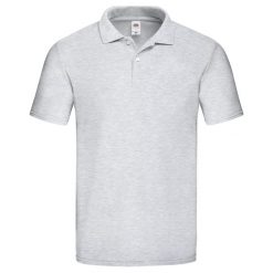 Koszulka Polo Dla Dorosłych Unisex Original Heather. Szare koszulki sportowe damskie fruit of the loom, m, bez wzorów, bez ramiączek. Za 66.99 zł.