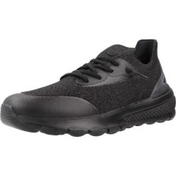 Buty GEOX D SPHERICA ACTIF Czarny. Czarne obuwie trekkingowe damskie Geox, z materiału, bez zapięcia. Za 329.99 zł.